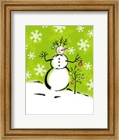Silly Snowmen IV Fine Art Print