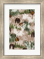 Nature Lodge Pattern III Fine Art Print