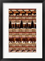 Nature Lodge Pattern V Fine Art Print