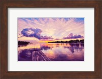 Sunset Dock Fine Art Print