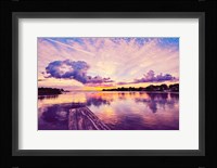 Sunset Dock Fine Art Print