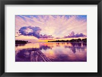 Sunset Dock Fine Art Print