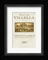 Still Life Wine Label II Fine Art Print