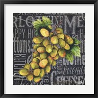 Wine Grapes I Fine Art Print