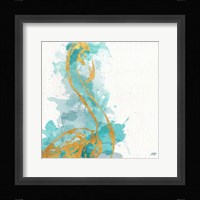 Fancy Watercolor Flamingo Fine Art Print