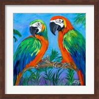 Island Birds Square I Fine Art Print