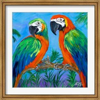 Island Birds Square I Fine Art Print