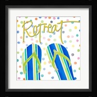 Flip Flop Retreat I Fine Art Print