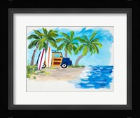 Tropical Vacation II Framed Print