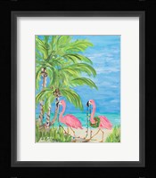 Flamingo Christmas II Fine Art Print