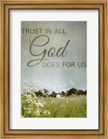 Trust in God Fine Art Print
