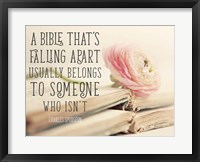 Bible Quote Fine Art Print