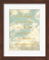 Be Devoted and Love One Another Fine Art Print