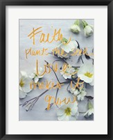 Faith Plants the Seed Fine Art Print