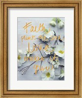 Faith Plants the Seed Fine Art Print