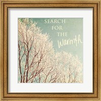 Search For The Warmth Fine Art Print