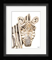 Retro Zebra Fine Art Print