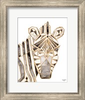 Retro Zebra Fine Art Print