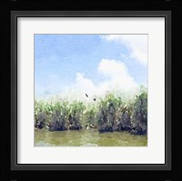 Watercolor Black Hammock Lake Fine Art Print