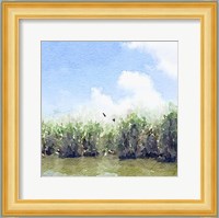 Watercolor Black Hammock Lake Fine Art Print