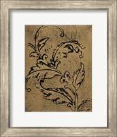 Leaf Scroll II Fine Art Print