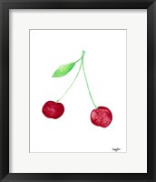 Two Cherries I Framed Print