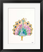 Origami Peacock Fine Art Print