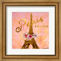 Gold Paris Eiffel Fine Art Print