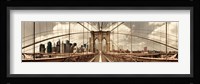 Brooklyn Bridge (sepia) Fine Art Print