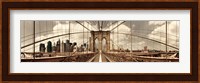 Brooklyn Bridge (sepia) Fine Art Print