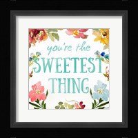 Sweetest To Be I Framed Print