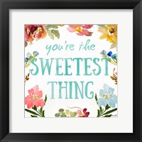 Sweetest To Be I Framed Print
