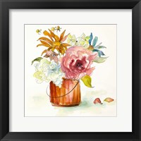 Flower Burst in Vase I Fine Art Print