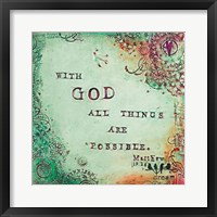 All Things Are Possible Fine Art Print