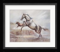 Wild Horses II Framed Print