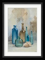Glass Bottles II Framed Print