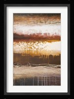 White Wahn II Framed Print