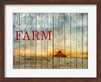 On the Farm I Fine Art Print