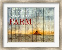 On the Farm I Fine Art Print