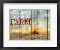 On the Farm I Fine Art Print