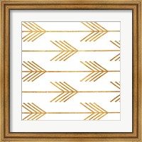 Golden Arrows I Fine Art Print