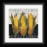 Vegetable Farm Fresh I Framed Print