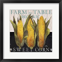 Vegetable Farm Fresh I Framed Print