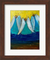 Three Trumpeting Angels Fine Art Print