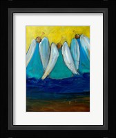 Three Trumpeting Angels Fine Art Print