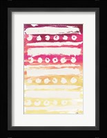 Watercolor Pattern II Framed Print