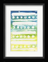 Watercolor Pattern IV Framed Print