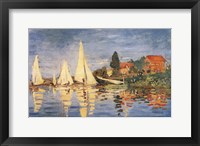 Regatta at Argenteuil Fine Art Print