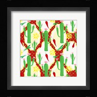 Chili Fiesta Pattern II Fine Art Print