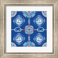 Nautical Navigation Pattern IV Fine Art Print